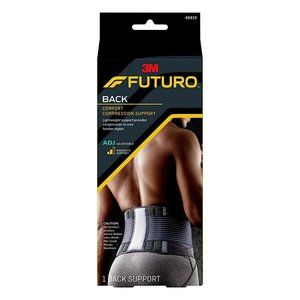 FUTURO Comfort Compression Back Support, Adjustable